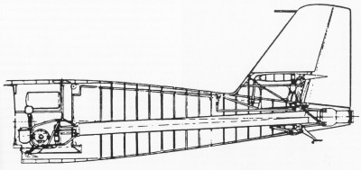 [DFS.228 Fuselage Diagramme]